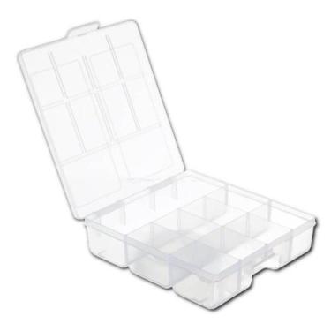 Imagem de Caixa Organizadora Multiuso 16,7x19,5x4,5cm - 118 - SÃO BERNARDO - Sao