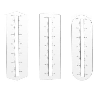 Imagem de AHANDMAKER Conjunto de 3 estilos de modelos de zíper, ferramenta de costura com zíper de acrílico, régua de patchwork transparente, modelo de bolso com zíper para bolsas de artesanato, gabarito com