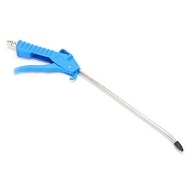Imagem de Pistola de sopro de ar, pistola de sopro industrial potente pistola de pulverização de pó de aço inoxidável com bocal longo soprador de poeira estendido de alta pressão ferramenta de limpeza