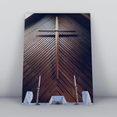 Imagem de Quadros TAC Religião Cristã 057 - 20x30cm - MDF Colorido