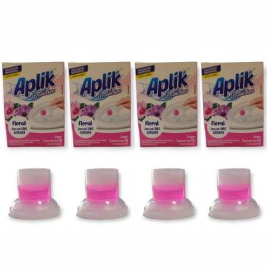 Imagem de Gel Sanitário Adesivo Detergente Odorizador de Vaso até 150 Descargas 