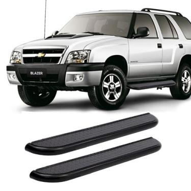 Imagem de Estribo Blazer 2000 2001 2002 2003 2004 Preto Plataforma - Solar