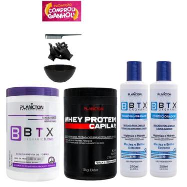 Imagem de Btx Platinum 1kg + Másc. Whey 1Kg + Kit 3 Semanas Plancton