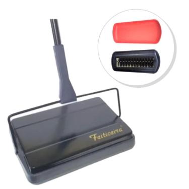 Imagem de Kit 2 Vassouras Feiticeira 1 Escova Mágica