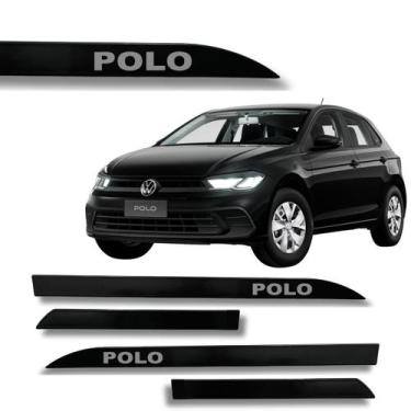 Imagem de Jogo Friso Lateral Polo Ponta de Faca com Grafia Cores Volks - Macall,