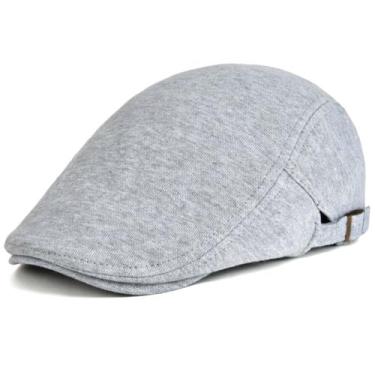 Imagem de Boina de algodão design basico liso casual unissex ajustavel - xthree,