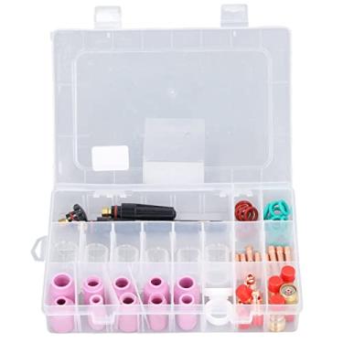 Imagem de Zaweliyo 55pcs TIG Soldagem Tocha Acessórios Para Acessórios Para Kit Substituição, Kit de Junta de Soldagem Para WP-17 18 26 26