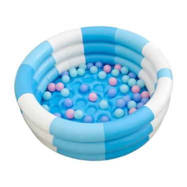 Imagem de Piscina Insuflável Infantil - Piscina Inflável Para Bebé,Almofada De Natação Brinquedo De Água Reforçada Para Banho Do Bebé Uso Em Interior Exterior Jardim Beira Piscina Brincar Campismo