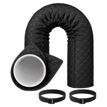 Imagem de Rrlihjgu Manga Isolante para Mangueira de Ar Condicionado Portátil | 150 Cm Cobertura Para Saída de Ar Condicionado Portátil - Envoltório Reforçado de Tecido Oxford para Janela de Carro e Autocaravana