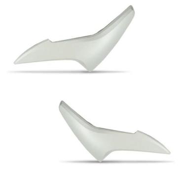 Imagem de Complemento tampa lateral superior pro tork titan 150 mix 2009/13 (par