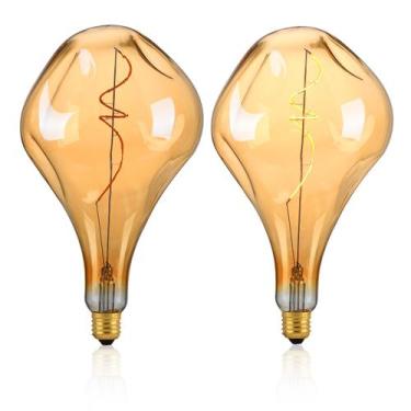 Imagem de Lâmpada LED OMED Oversized Edison 5W 400LM 2200K branca quente, pacote