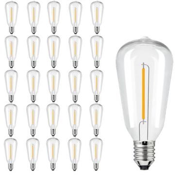 Imagem de Lâmpada LED de substituição NOTOC regulável de 0,6 W G40/E12, pacote c