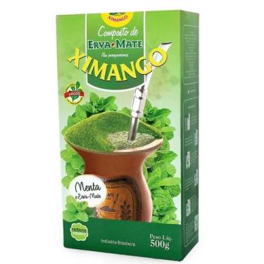 Imagem de Ximango Menta Erva Mate Chimarrão Composto À Vácuo 500 Gr