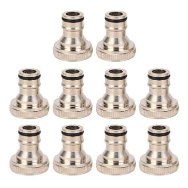 Imagem de Hilitand Kit de Adaptador de Torneira para Lavadora de Louça 10pcs Brass Galvanizada Portátil Adaptador de Lavagem de Louça para Domor