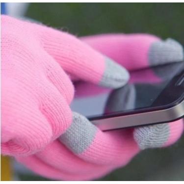 Imagem de Luvas De Lã Touch Screen Celular Tablet Quentinha Inverno - princesa, 