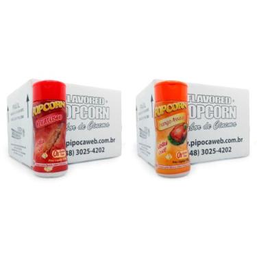 Imagem de Temperos Para Pipoca Cx 12 Un - Churrasco E Frango Assado - Flavored P