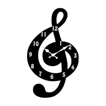 Imagem de WeiLaiKeQi Relógio de parede musical de madeira pendurado relógio de desenho animado decorativo para hotel casa sala de jantar