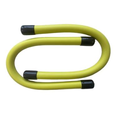 Imagem de Fenteer 2 peças de peso de pulso, tornozelo, equipamentos de treinamento muscular, pulseira, pesos de braço para natação, cardio, dança, corrida, ioga, Amarelo