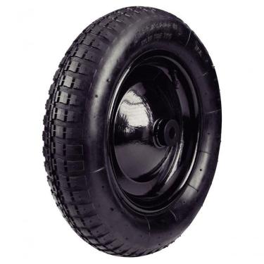 Imagem de Roda Para Carrinho De Mão Tramontina Metálica Com Bucha E Câmara