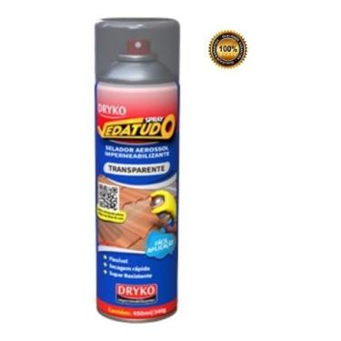 Imagem de Spray Vedatudo Borracha Manta Líquida Impermeabilizant 400ml - DRYKO, 