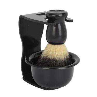 Imagem de ZJchao Kit de Barbear para Homens, Escova de Barbear e Fácil de Limpeza e Escova de Barbear Cria Uma Espuma Rica e Densa Com Solução de Armazenamento