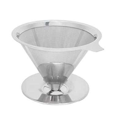 Imagem de Yctze Funil de café de café Em Aço Inoxidável - Filtro de Reutilizável para Casa para Casa e Viagem