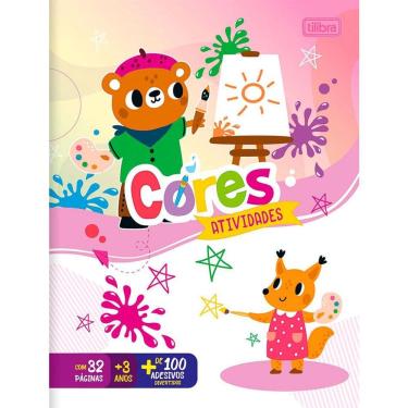 Imagem de Caderno de atividades Cores com 16 fls Tilibra