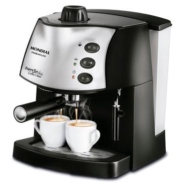 Imagem de Máquina de Café Expresso Mondial C-08 Preto/Inox