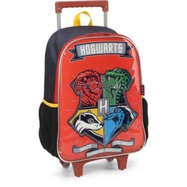 Imagem de Mochila Infantil com Rodinha HARRY Potter M Vermelha - Luxcel