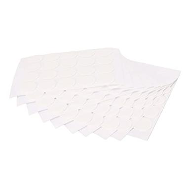 Imagem de Zhjvihx Adesivos de Cera Quente, Forma Redonda Fixando 200pcs Adesivo de Pavio à Prova d'água para Consertar o Pavio de Vela