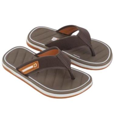 Imagem de Chinelo Cartago Malaga Sport Dedo Inf 12309 Meninos, Marrom, 31