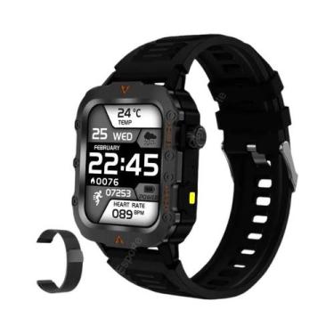 Imagem de Relógio Inteligente Masculino Para Atividades Ao Ar Livre Com Chamada 