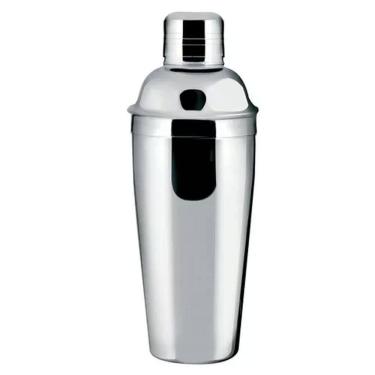 Imagem de Coqueteleira Aço Inox 500Ml Com Coador Drinks Caipirinha Bar