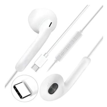 Imagem de Fone Tipo-C Cabo Longo 1,3M Uso Diário Confortável - Mdm