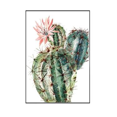 Imagem de Quadro Decorativo Barcelona Cacto Fat 50X70 Cm