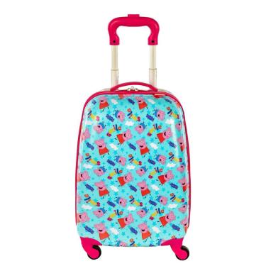 Imagem de Mala Viagem Pequena Rodas 360 Peppa - Colorido