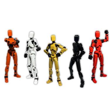 Imagem de Boneco de ação Lucky 13 Third Generation T13, pacote com 5 - Marca Pró