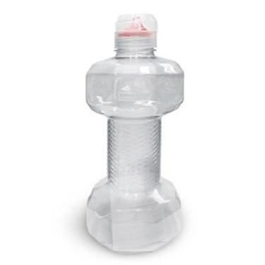 Imagem de Galão Garrafa Squeeze Dumbbell Transparente (1,5L) Arnold-Unissex
