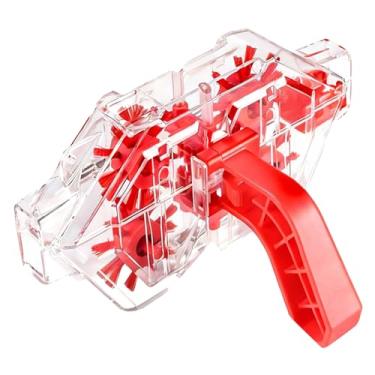 Imagem de Senzz Limpador de corrente de bicicleta, kit de escova de limpeza profissional, plástico vermelho, com escovas de engrenagem, ferramenta de limpeza profunda para montanha, estrada, bicicleta BMX