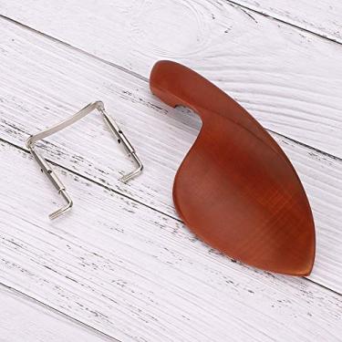 Imagem de RiToEasysports Suporte de Violino de, Suporte de Metal de Madeira Durável para Músicos de Violino 3/4 4/cor de Madeira