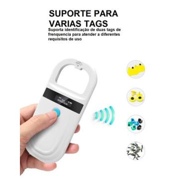 Imagem de Leitor De Microchip Identificação De Animal Universal - Pro Baby
