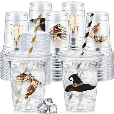Imagem de Copos plásticos descartáveis Pickmesh Magical Wizard 350 ml 50 unidade