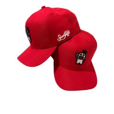 Imagem de Bone SunHot Aba Curva "Big Mouth" Vermelho