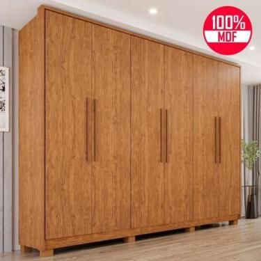 Imagem de Guarda-roupa Casal 100% Mdf 6 Portas E 6 Gavetas Premium - Tudo De Móv