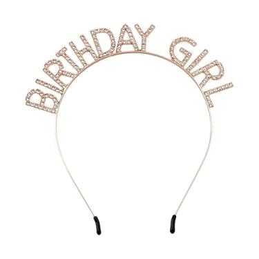 Imagem de Bandanas de aniversário para mulheres e mulheres, coroa feliz aniversário para mulheres, decorações de festa de aniversário para mulheres, coroa de princesa, acessórios para aniversário de casamento