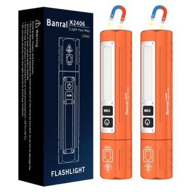 Imagem de Lanterna Banral K2406 Tática Recarregável 8 Modos 1000m