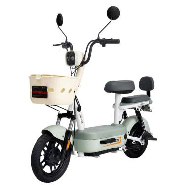 Imagem de Bicicleta Elétrica Scooter com Alarme 500W 48V Bee Verde Duos