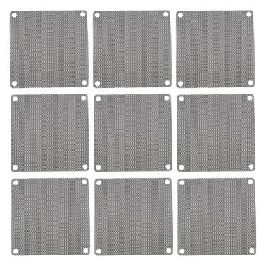 Imagem de eMagTech 20 peças de grade de filtro de ventilador de computador PVC 80 x 80 mm compatível com sistema de ventilador de computadores ou outros dispositivos elétricos