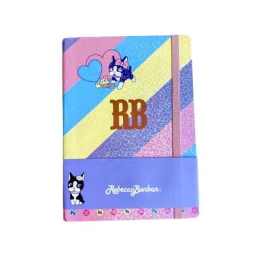 Imagem de Caderneta Rebecca Bonbon Anotação Prática Delicada Pequena Colorida Notas (Amarelo)