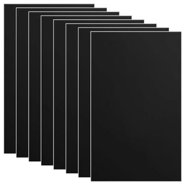 Imagem de 8 peças de mangas protetoras de poste de cerca de PVC, envoltórios à prova d'água anti-apodrecimento para cercas de madeira, fácil de instalar